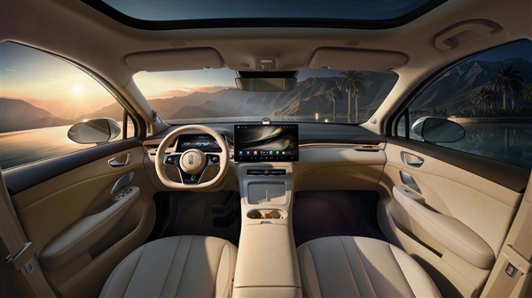 鸿蒙智行最后一界！尚界H5内饰公布：8月25日开启预订