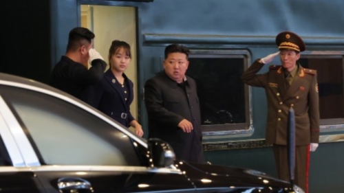 金正恩专列已于周五（5日）抵达平壤。