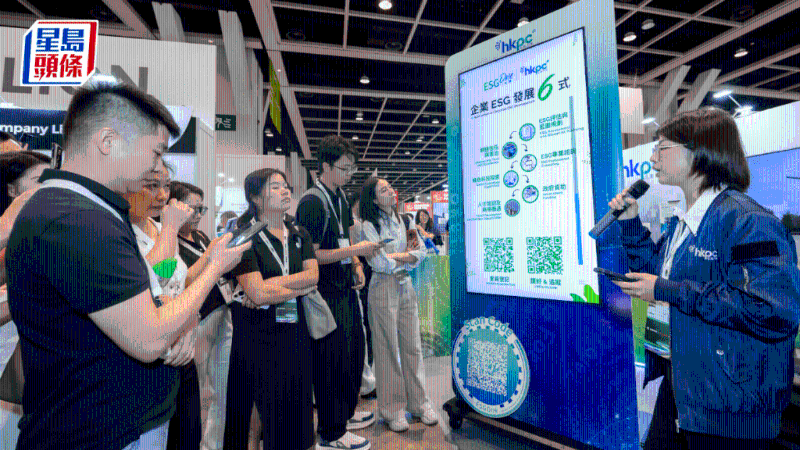 香港生产力局展示“智能厨余回收机械人”