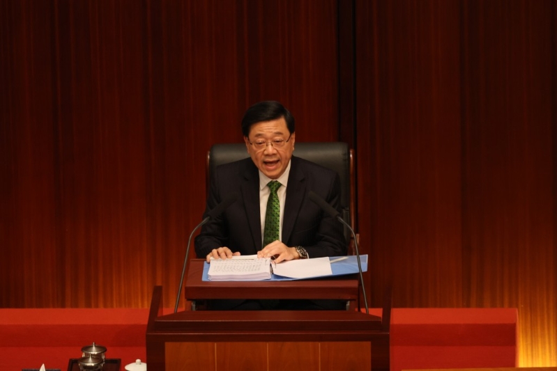 特首李家超。 特首李家超。