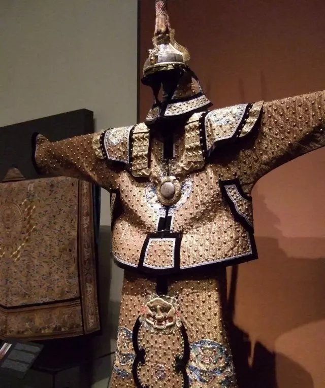 曾国藩甲冑。 曾国藩甲冑。