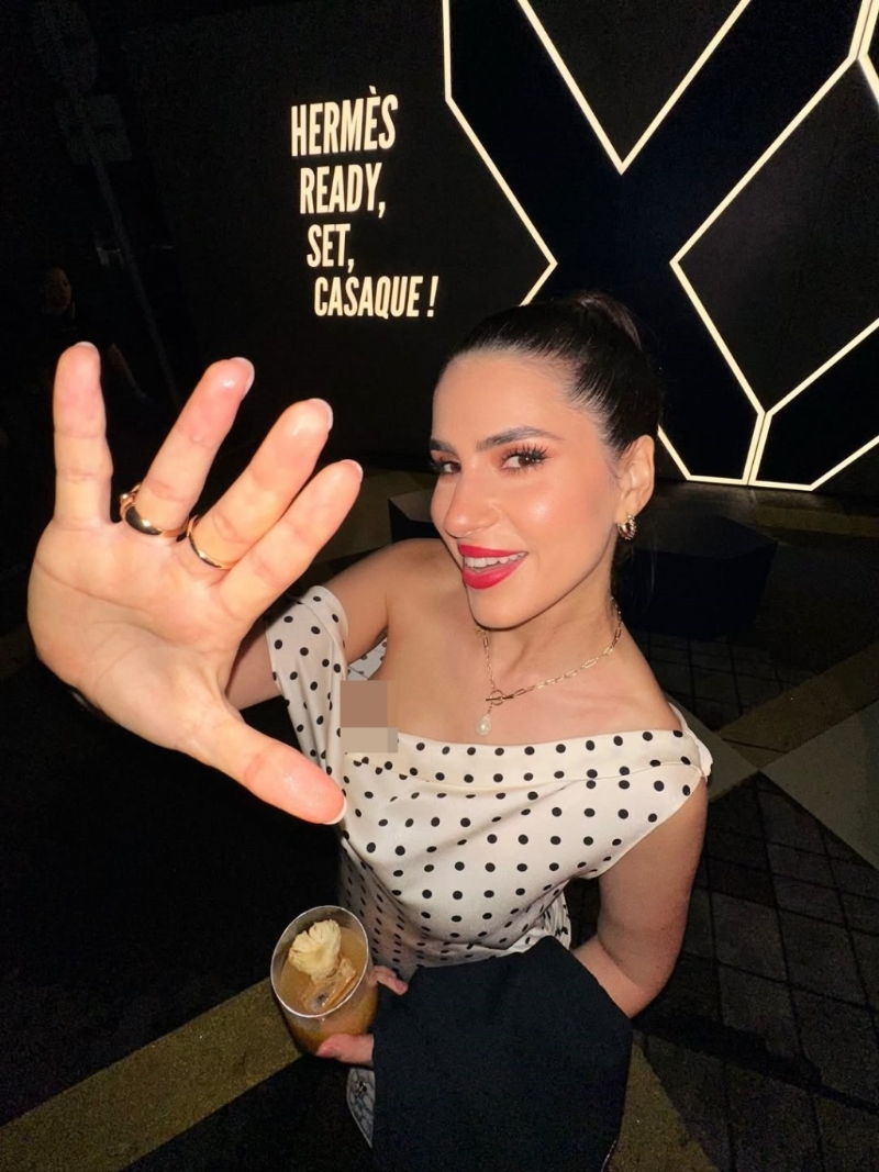 马在骧新女友Shakila惊爆发生露点疑云。