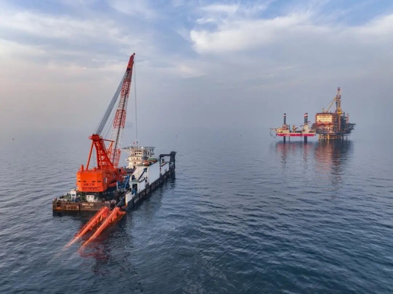 我国海底油气管道总长度成功突破10000公里 我国海底油气管道总长度成功突破10000公里