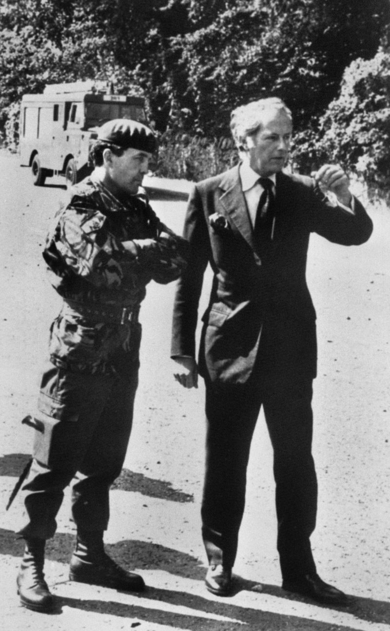 艾坚斯（Humphrey Atkins）在撒切尔夫人任首相期间曾出任北爱尔兰事务大臣