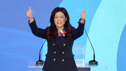 国民党主席郑丽文。