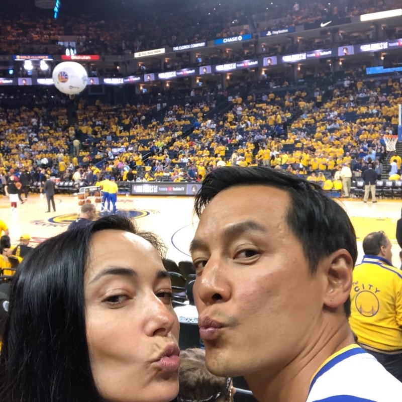 吴彦祖与太太Lisa S.是圈中的模范夫妇。 吴彦祖与太太Lisa S.是圈中的模范夫妇。