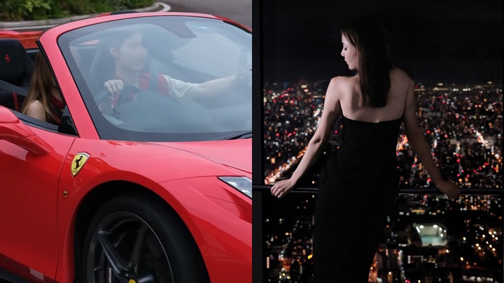 “圈中极品小三”入手火红法拉利终极炫富 “圈中极品小三”入手火红法拉利终极炫富