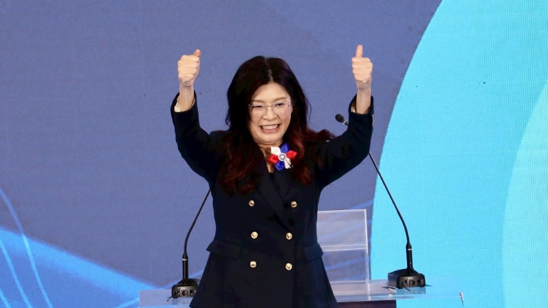 国民党主席郑丽文。