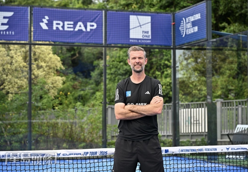 The One Padel Academy创办人及总监Bastien Liverioiu