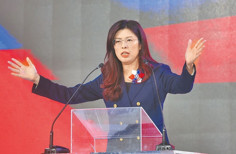 外界关注国民党主席郑丽文（见图）何时与民众党主席黄国昌会面，黄国昌16日表示，双方幕僚已在沟通细节，预计本周会面。