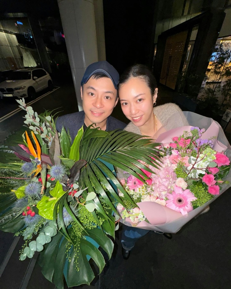 霍启仁与女友拍拖多年。