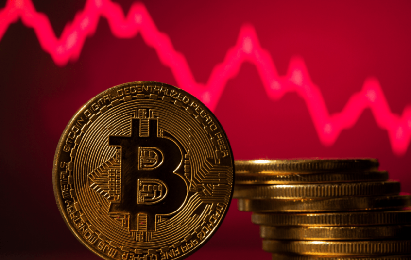 比特币泻逾8%，7个月来最低，以太币一度跌穿2700美元