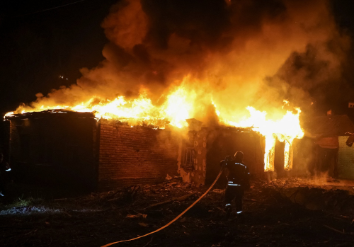 俄无人机袭乌第2大城市