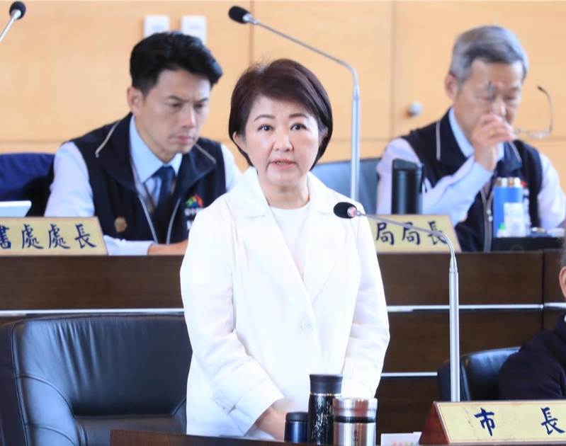 台中市长卢秀燕的施政仍获多数市民肯定