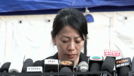 香港大埔五级火丨总警司曾淑贤简报会感触哽咽,悲伤未能辨认出所有失踪者