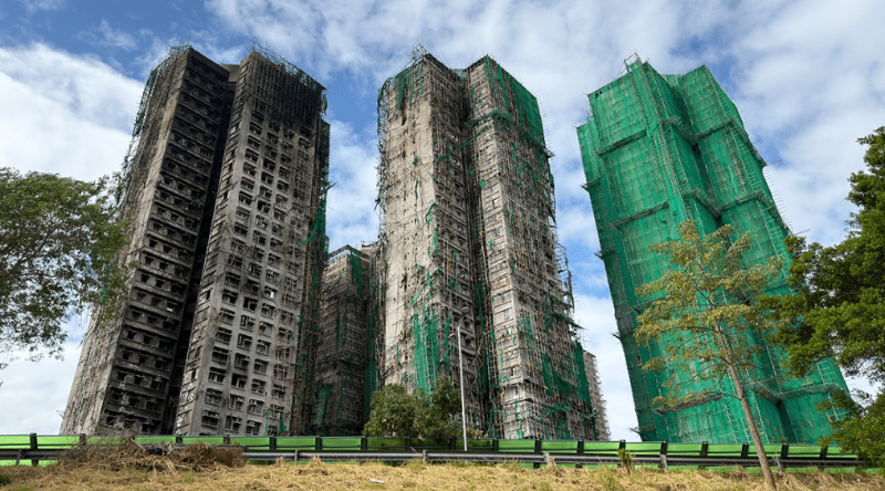 香港大埔五级火