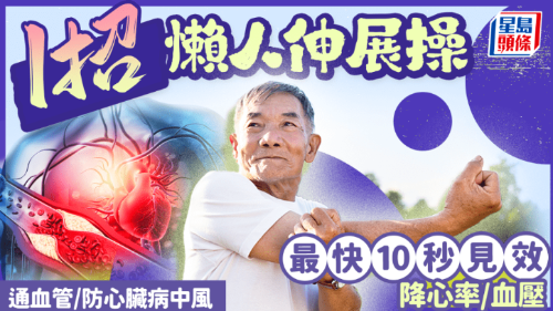 研究揭1招懒人降血压操 研究揭1招懒人降血压操