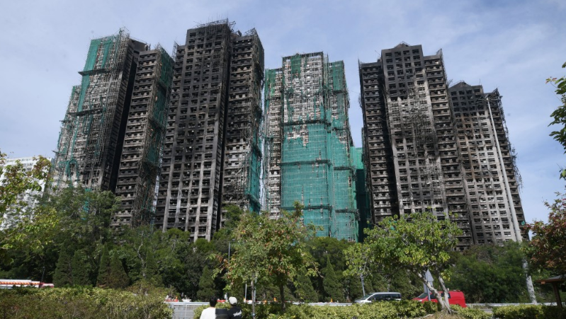 香港大埔五级火