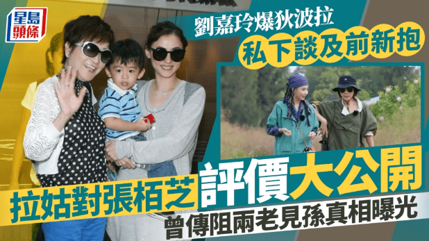 刘嘉玲曝料狄波拉私下评价前儿媳张柏芝，曾传阻两老见孙真相曝光