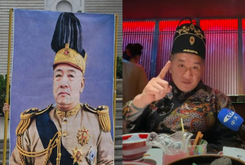 问到赖除了大罢免、斗争在野党，有做过什么好事？“馆长”(右)酸青鸟答不出来。