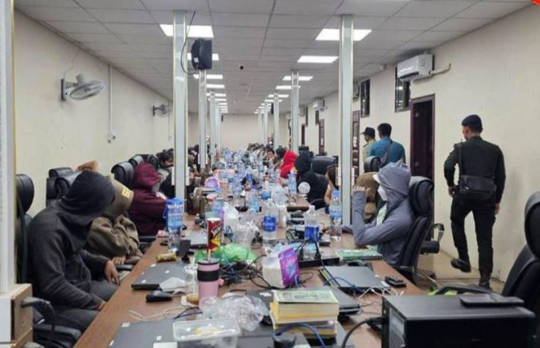 柬埔寨近期大力扫荡电诈活动。 柬埔寨近期大力扫荡电诈活动。