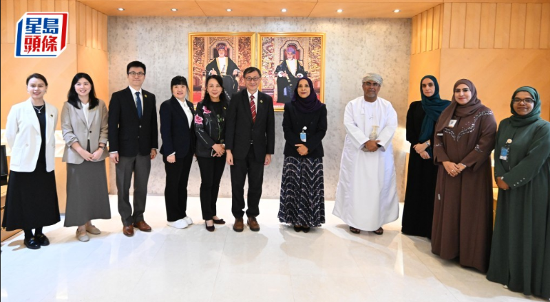 香港教育大学代表团访问阿曼
