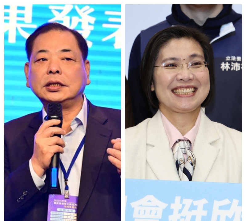 新竹县长国民党初选副县长陈见贤、“立委”徐欣莹相争