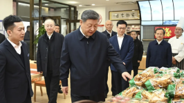 习近平春节前夕在北京看望慰问基层干部群众