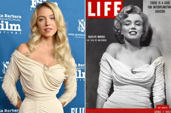 封神！悉尼妹穿73年复古礼服 神还原玛丽莲·梦露
