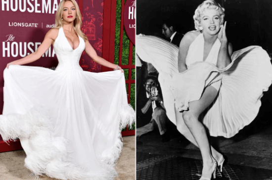 封神！悉尼妹穿73年复古礼服 神还原玛丽莲·梦露