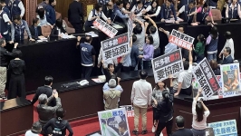 “国会”乱斗“7蓝委遭以伤害罪起诉”，国民党团：恶人先告状