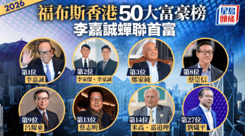 港股带动50大身家升22%
