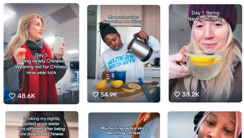 外国网友喝热水、泡养生茶，过上中式生活。