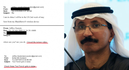 迪拜港务巨头CEO与淫魔深交