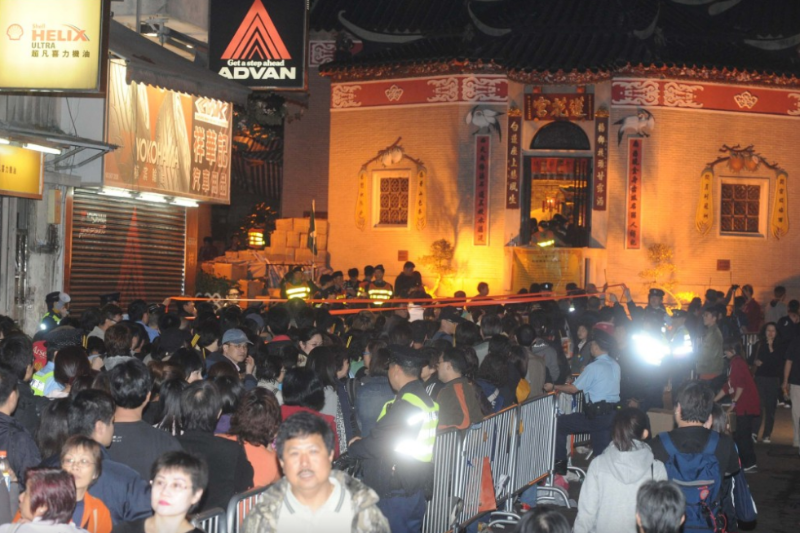 坑莲花宫天后庙观音借库。