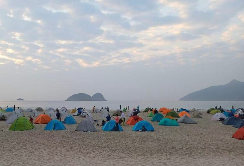 西贡露营乱象频生 西贡露营乱象频生