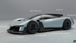 小米发布首款超跑概念车Vision GT