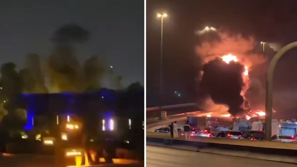 美国驻沙特大使馆遭无人机袭击