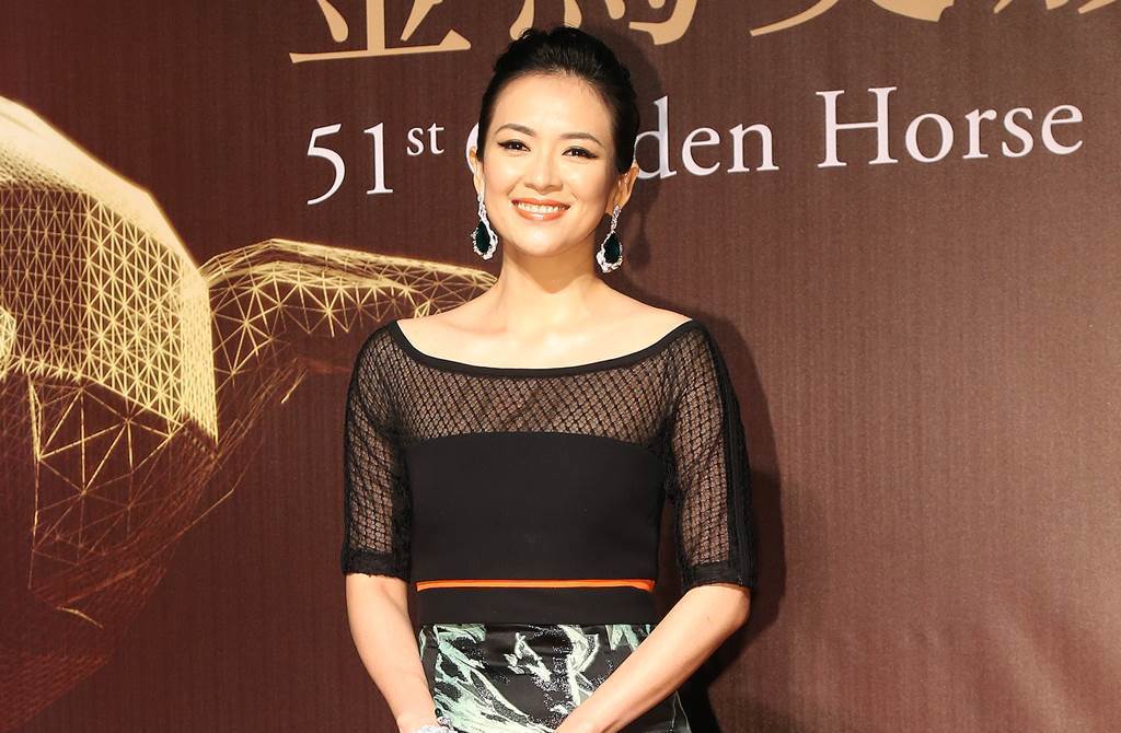 女星章子怡。 女星章子怡。