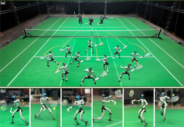 全球首创！中国团队发布全自主网球人形机器人：无需预编程