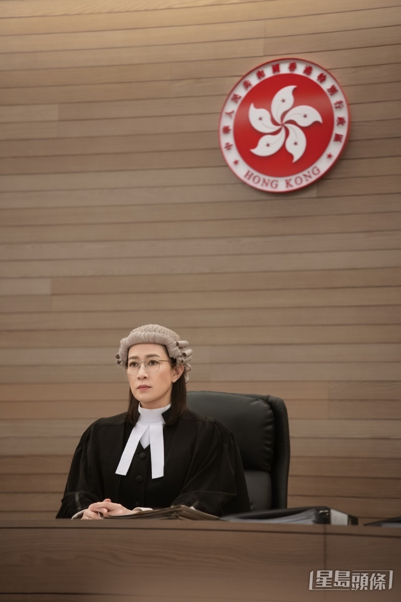 新剧演果断、正义、温柔与善良的高等法院暂委法官。