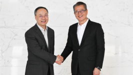 陈茂波继续访京行程，拜会国家金融监督管理总局局长李云泽