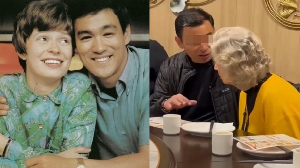 李小龙遗孀莲达西雅图罕现身， 81岁气质优雅一举动现健康隐忧，丧夫丧子曾两度再婚