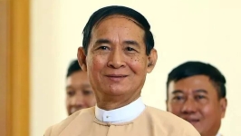 敏昂莱签署特赦令，缅甸前总统温敏被特赦