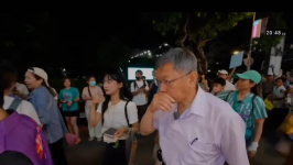 柯文哲逢甲夜市扫街被喷辣椒水影片曝，民众党主席回应了