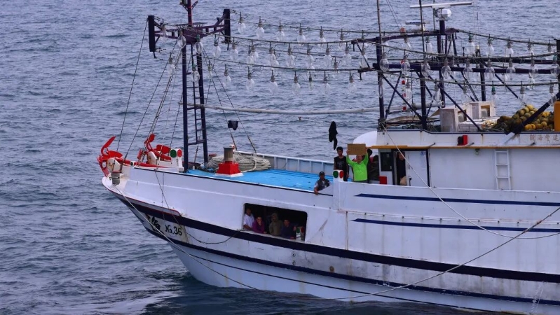 附近渔船发出求救信号