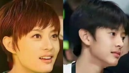 孙俪14岁帅儿正脸曝光“撞脸甄嬛”，网惊：画个妆就能演
