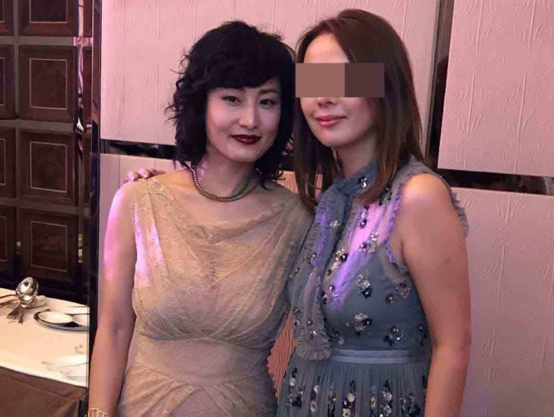 古天乐好友（右）成为狂粉的攻击对象。