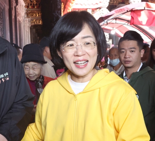 民进党新北市长参选人、立委苏巧慧。