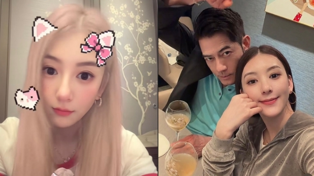 方媛晒白金色滤镜自拍少女味浓，萌爆表情被赞似18岁，郭富城力撑老婆做KOL